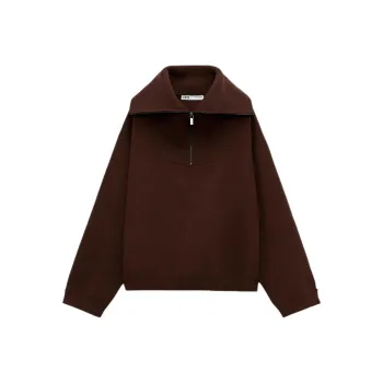 ZARA Sweatshirts Women's Brown