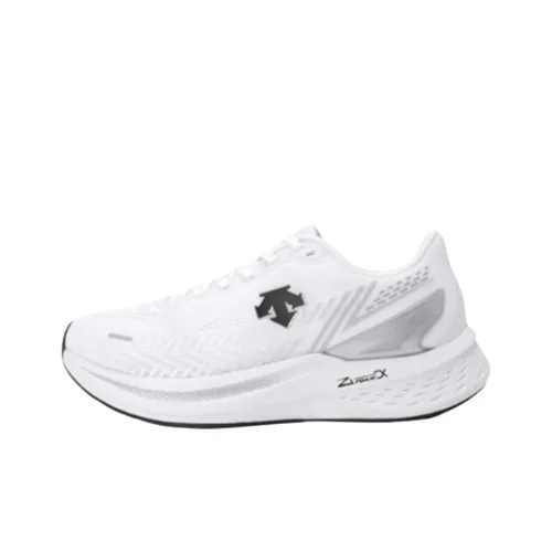 DESCENTE Energize Super V2 Anti Slip Wear Resistant Low Top Casual Running Shoes Women's White