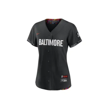 Nike MLB Collaboration Baltimore Orioles City Connect Cal Ripken Baseball Jacket Women's Black