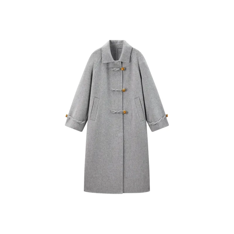 LEDIN Coats Women's Moon Mist Gray-0