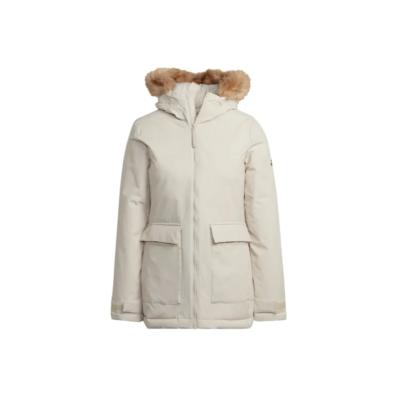 Adidas Puffer Jacket Women's Bauxite Brown-0