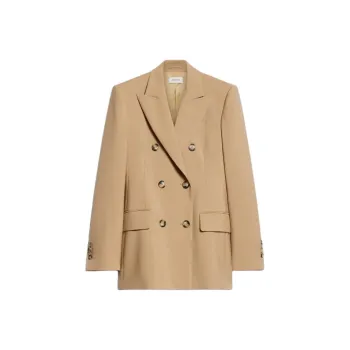 SportMax Adamo Double Breasted Long Sleeved Jacket