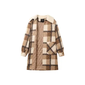 LOUISY AO Coats Women's Coffee