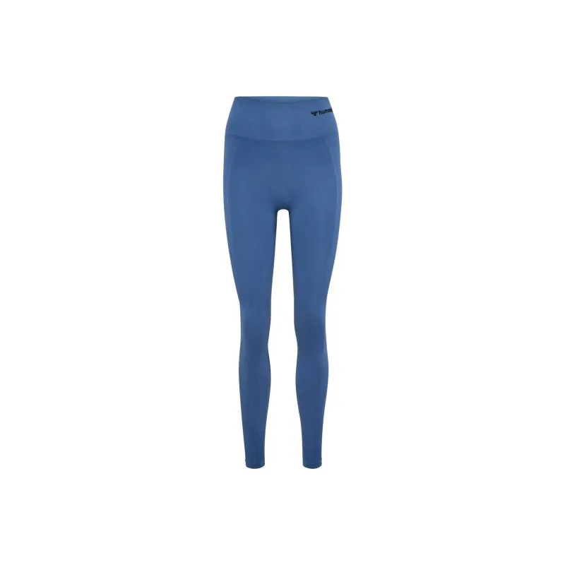 Hummel Seamless Tights Casual Pants Women's Light Blue Gray-0