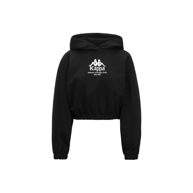 Kappa Sweatshirts Women's Black-0
