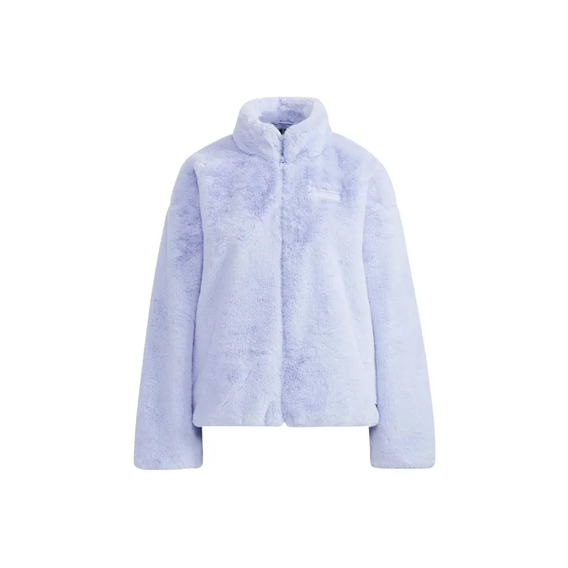 Adidas Neo Velvet Jackets Women's Purple-0