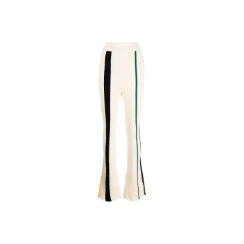 AMBUSH Ribbed Stripe Straight-leg Trousers