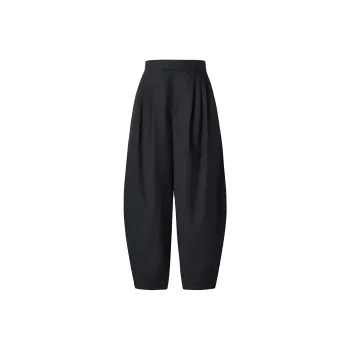 UNIQLO SS24 Casual Pants Women's Black