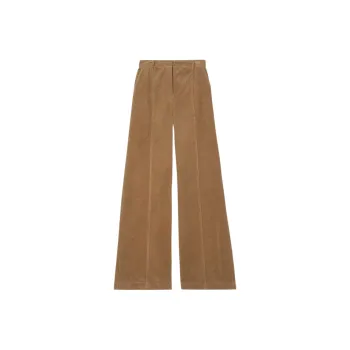 Burberry Corduroy Trousers Brown