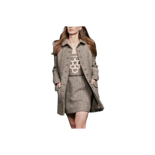 CHANEL 24 New Fall And Winter Arrivals Coats Women's Gray