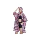 Dazzling Color Floral Urban Pink Print