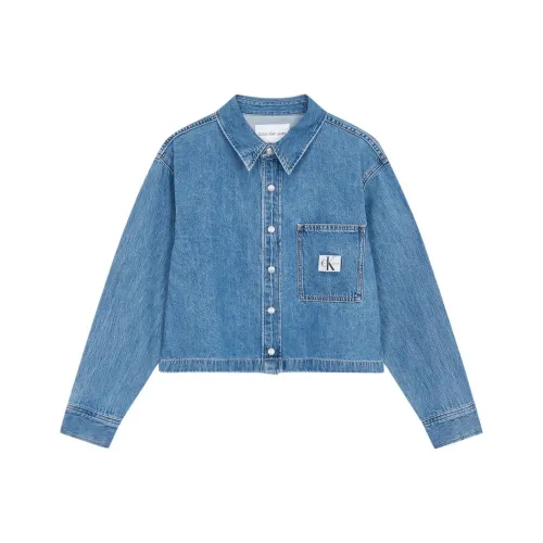 CALVIN KLEIN Denim Jacket Women's Medium Blue