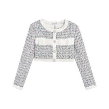 Bebe Cropped Coats Women's White Pink Black