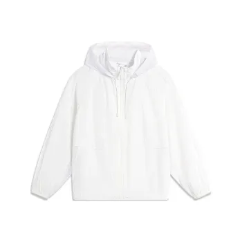 LiNing Sports Life Collection Breathable UV Protection Sun Protection Clothing Women's Standard White