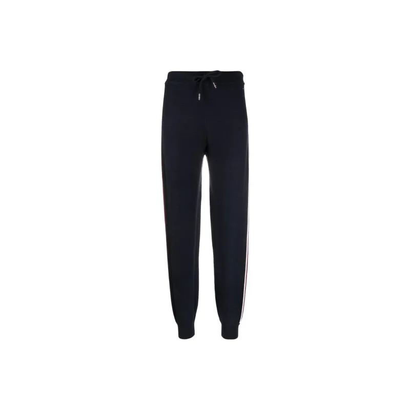 Tommy Hilfiger Side stripe Cotton Track Pants-0