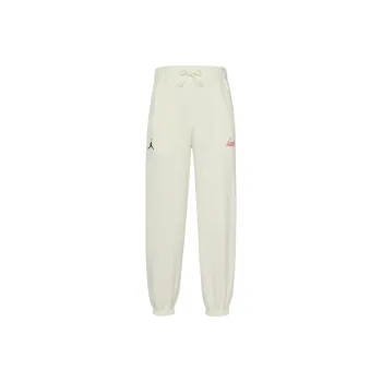 JORDAN Valentine's Day Knitted Sweatpants Women's Sail White