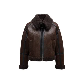 ONLY Cropped Coats Women's Dark Umber