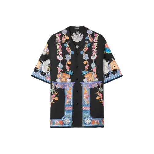 VERSACE Coral Theatre Short sleeve Shirt