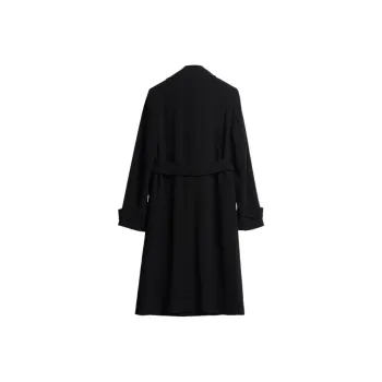 THEORY Trench Coat Women's Black