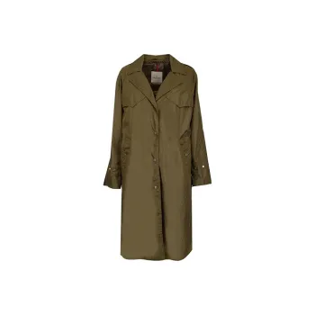 Moncler Trench Coats Women's Army Green