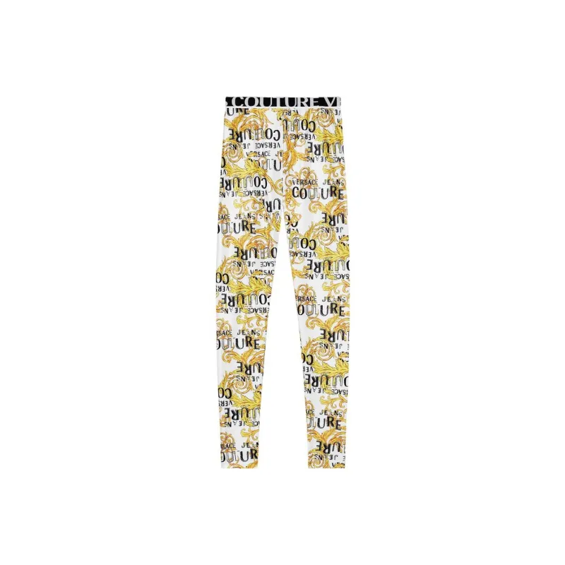 VERSACE JEANS COUTURE Baroque-print Skinny Jeans-0
