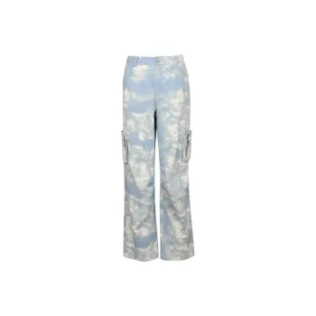 BEERBRO Casual Pants Women's Blue