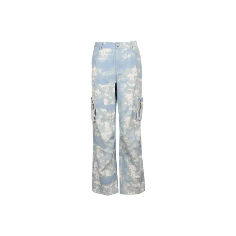 BEERBRO Casual Pants Women's Blue-0