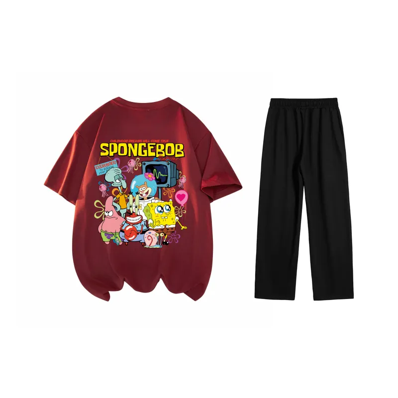 SPONGEBOB SQUAREPANTS Casual Sportswear Unisex-8
