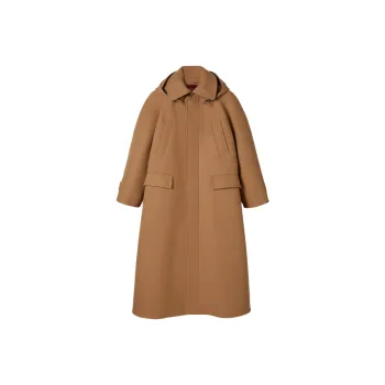 GUCCI Wool Cashmere Coat 'Beige/Camel'