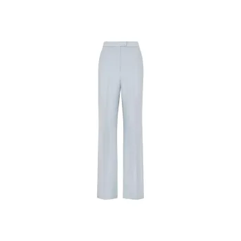 FENDI Pleated High-Rise Trousers