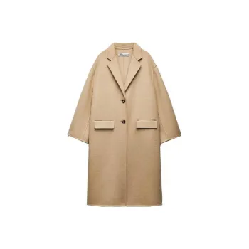 ZARA Coats Women's Tan