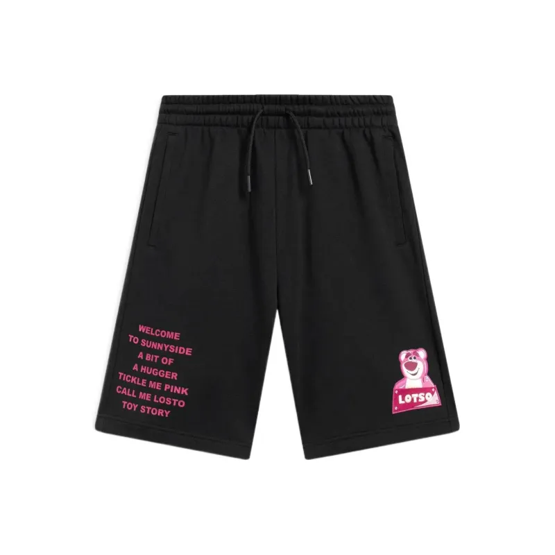 LiNing x Disney Knitted Sweatpants Women's Black-0