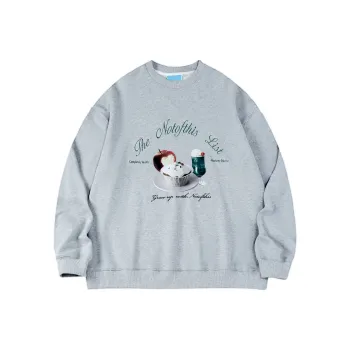 MOCBIRD Sweatshirt Unisex Light Gray