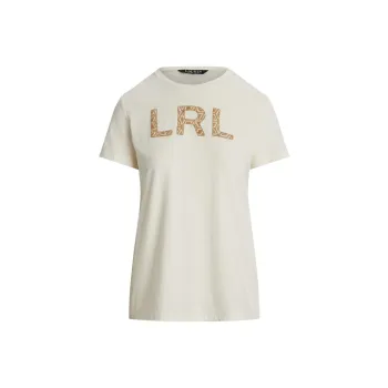 LAUREN RALPH LAUREN Regular T Shirt Women's Cream