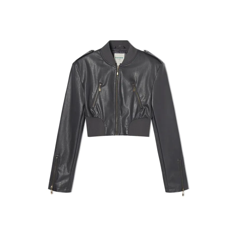 EPTISON WOMAN Leather Jackets Women's-0