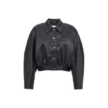 GANNI Long-sleeve Bomber Jacket