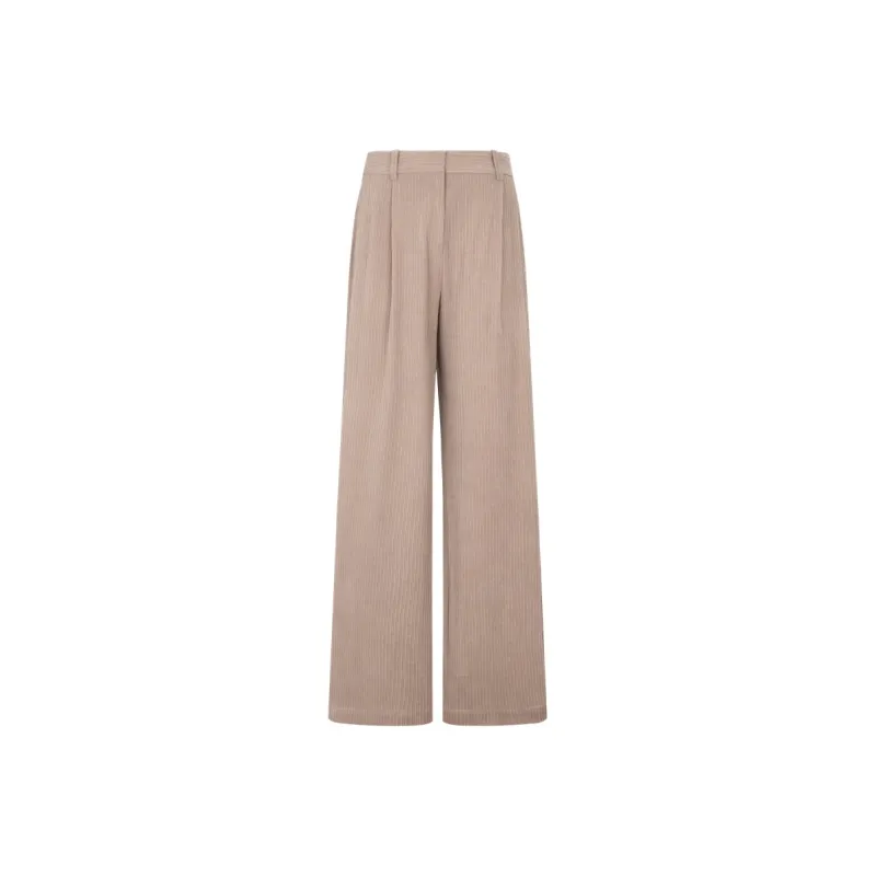 CALVIN KLEIN Casual Pants Women's Earth Brown-0
