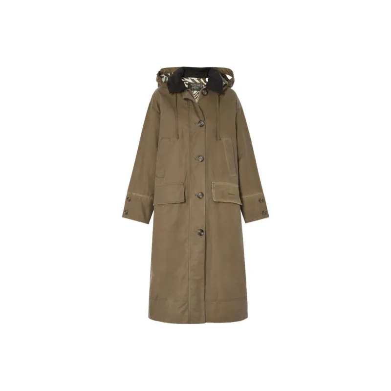 BARBOUR Trench Coats Women's Khaki-0