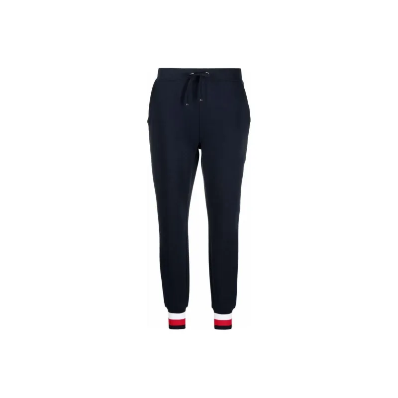 Tommy Hilfiger SS23 Knitted Sweatpants Women's Marine Blue-0