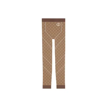 GUCCI Logo jacquard Jersey Leggings