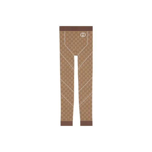GUCCI Logo jacquard Jersey Leggings