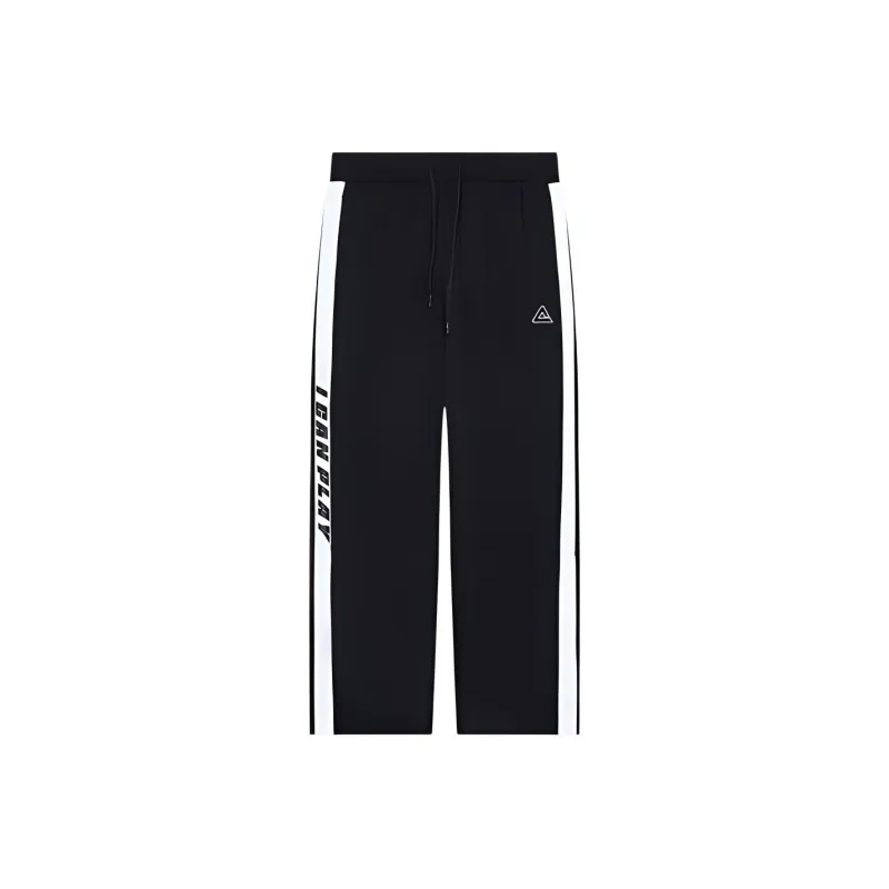 PEAK Straight Moderate Sports Pants Spring And Summer Women's Black-0