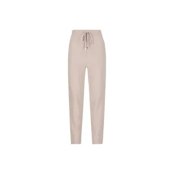 'S MAX MARA High Waist Drawstring Knitted Trousers