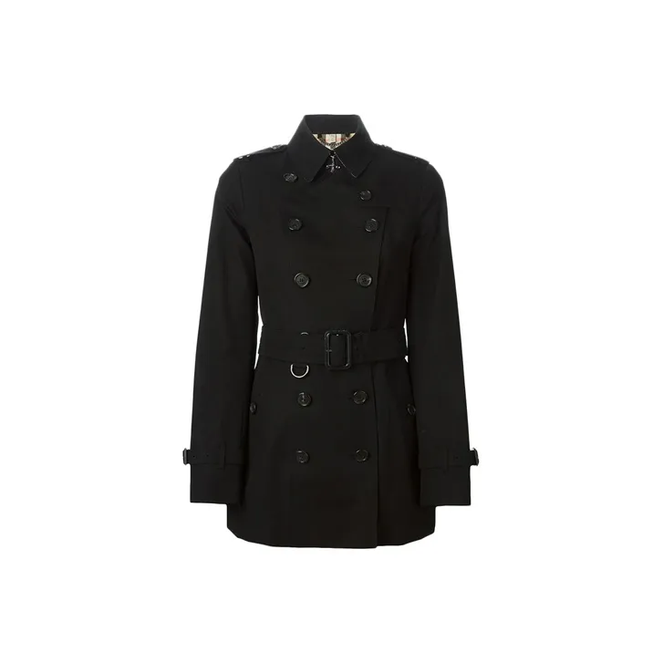 Burberry Trench Coat Women's Black-0