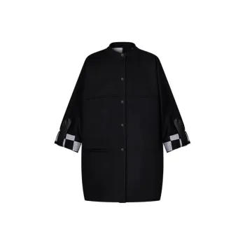LOUIS VUITTON Signature Boxy Button Up Coat