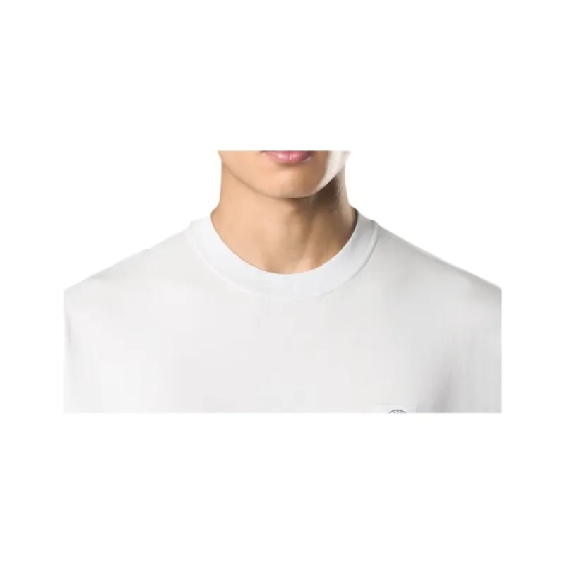 STONE ISLAND Logo Patch Short Sleeved T Shirt-4