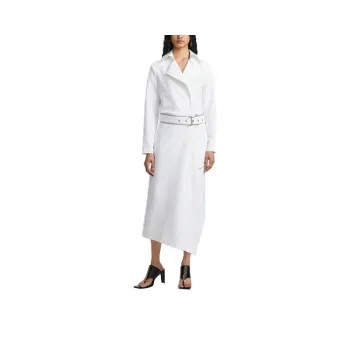 DION LEE Trench Coats Women's White