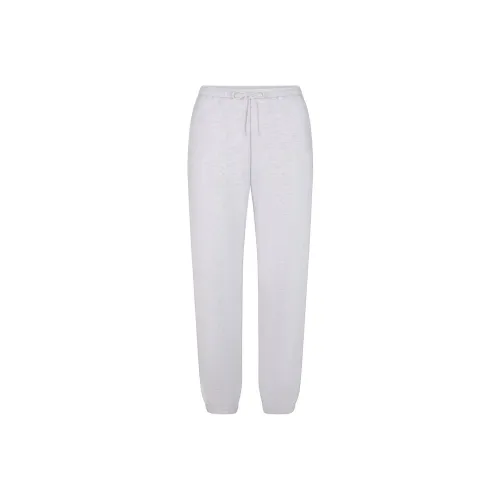 SKIMS COTTON FLEECE CLASSIC JOGGER Casual Pants Women's LIGHT HEATHER GREY/Light Heather Gray