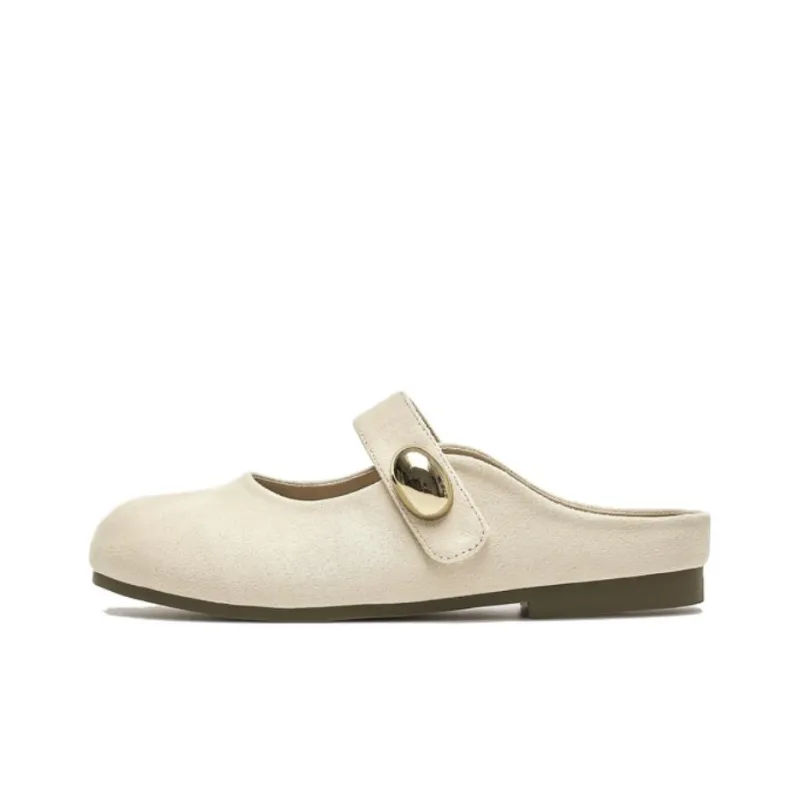 15 MINS Closed Toe Slippers 3cm Women's-0