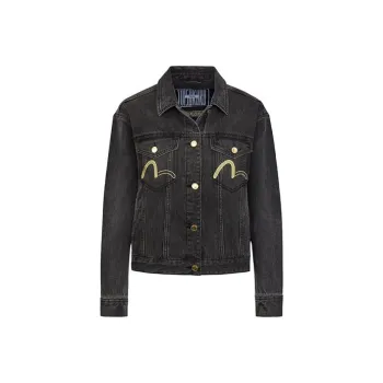 EVISU Denim Jacket Women's Black